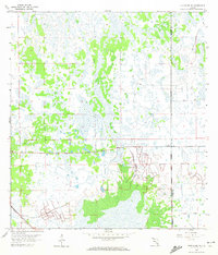 Download a high-resolution, GPS-compatible USGS topo map for Immokalee NE, FL (1972 edition)