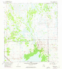Download a high-resolution, GPS-compatible USGS topo map for Immokalee NE, FL (1974 edition)