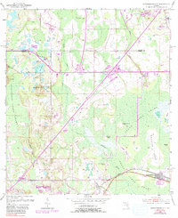 Download a high-resolution, GPS-compatible USGS topo map for Intercession City, FL (1991 edition)