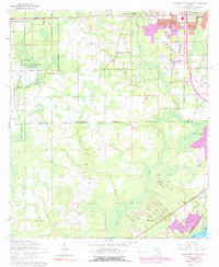 Download a high-resolution, GPS-compatible USGS topo map for Jacksonville Heights, FL (1990 edition)