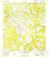 Download a high-resolution, GPS-compatible USGS topo map for Jacksonville Heights, FL (1953 edition)