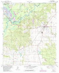 Download a high-resolution, GPS-compatible USGS topo map for Jay, FL (1987 edition)