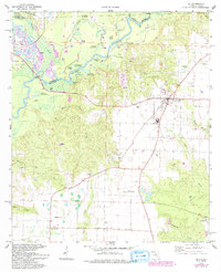 Download a high-resolution, GPS-compatible USGS topo map for Jay, FL (1993 edition)