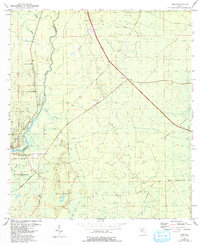 Download a high-resolution, GPS-compatible USGS topo map for Jena, FL (1993 edition)