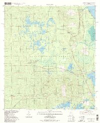 preview thumbnail of historical topo map of Marion County, FL in 1994