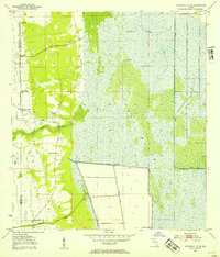 Download a high-resolution, GPS-compatible USGS topo map for Kenansville NE, FL (1954 edition)