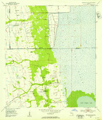 Download a high-resolution, GPS-compatible USGS topo map for Kenansville SE, FL (1954 edition)