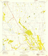Download a high-resolution, GPS-compatible USGS topo map for Kenansville SW, FL (1954 edition)
