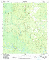 Download a high-resolution, GPS-compatible USGS topo map for Kennedy Creek, FL (1990 edition)