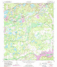 Download a high-resolution, GPS-compatible USGS topo map for Keuka, FL (1989 edition)