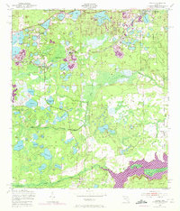 preview thumbnail of historical topo map of Putnam County, FL in 1949