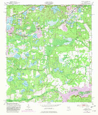 Download a high-resolution, GPS-compatible USGS topo map for Keuka, FL (1982 edition)