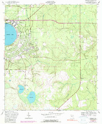Download a high-resolution, GPS-compatible USGS topo map for Kingsley, FL (1990 edition)