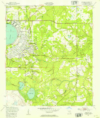preview thumbnail of historical topo map of Clay County, FL in 1949