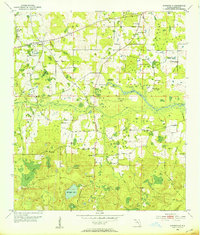 Download a high-resolution, GPS-compatible USGS topo map for Kynesville, FL (1953 edition)