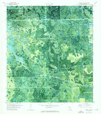 Download a high-resolution, GPS-compatible USGS topo map for La Belle 4 SE, FL (1976 edition)