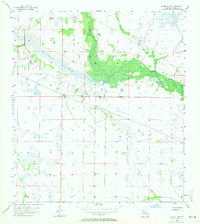 Download a high-resolution, GPS-compatible USGS topo map for La Belle NW, FL (1971 edition)