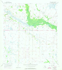 Download a high-resolution, GPS-compatible USGS topo map for La Belle NW, FL (1973 edition)