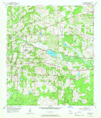 Download a high-resolution, GPS-compatible USGS topo map for Lafayette, FL (1966 edition)