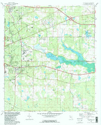 Download a high-resolution, GPS-compatible USGS topo map for Lafayette, FL (1983 edition)