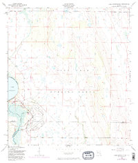 1952 Map of Lake Arbuckle NE, 1973 Print