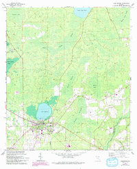 Download a high-resolution, GPS-compatible USGS topo map for Lake Butler, FL (1966 edition)