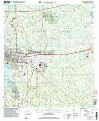 Download a high-resolution, GPS-compatible USGS topo map for Lake City East, FL (2006 edition)