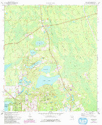 Download a high-resolution, GPS-compatible USGS topo map for Lake Dias, FL (1993 edition)