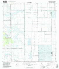 Download a high-resolution, GPS-compatible USGS topo map for Lake Harbor SW, FL (1998 edition)
