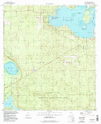Download a high-resolution, GPS-compatible USGS topo map for Lake Kerr, FL (1998 edition)