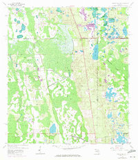 Download a high-resolution, GPS-compatible USGS topo map for Lake Louisa SW, FL (1972 edition)
