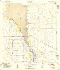 Download a high-resolution, GPS-compatible USGS topo map for Lake Marian SW, FL (1954 edition)