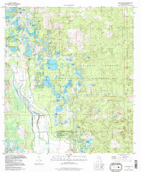 preview thumbnail of historical topo map of Marion County, FL in 1994