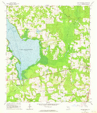 Download a high-resolution, GPS-compatible USGS topo map for Lake Miccosukee, FL (1964 edition)