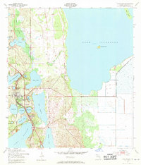 Download a high-resolution, GPS-compatible USGS topo map for Lake Placid, FL (1972 edition)