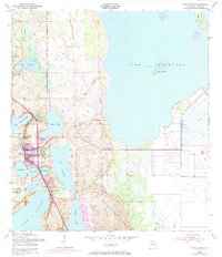 Download a high-resolution, GPS-compatible USGS topo map for Lake Placid, FL (1983 edition)