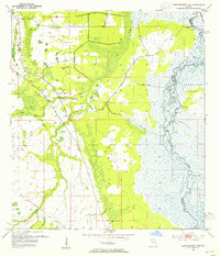 preview thumbnail of historical topo map of Orange County, FL in 1953
