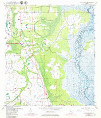 Download a high-resolution, GPS-compatible USGS topo map for Lake Poinsett NW, FL (1979 edition)