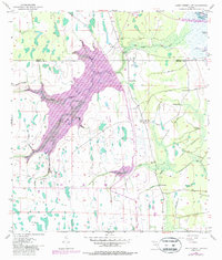 Download a high-resolution, GPS-compatible USGS topo map for Lake Poinsett SW, FL (1987 edition)