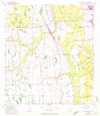 Download a high-resolution, GPS-compatible USGS topo map for Lake Poinsett SW, FL (1972 edition)