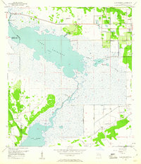 Download a high-resolution, GPS-compatible USGS topo map for Lake Poinsett, FL (1961 edition)
