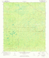 preview thumbnail of historical topo map of Leon County, FL in 1972