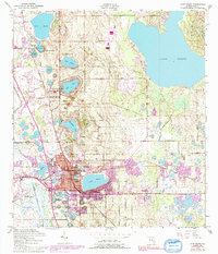 Download a high-resolution, GPS-compatible USGS topo map for Lake Wales, FL (1987 edition)