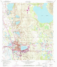 Download a high-resolution, GPS-compatible USGS topo map for Lake Wales, FL (1992 edition)