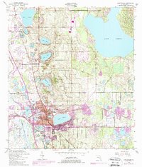 Download a high-resolution, GPS-compatible USGS topo map for Lake Wales, FL (1988 edition)