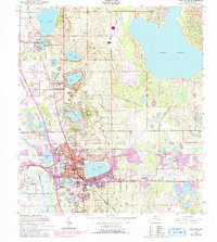 Download a high-resolution, GPS-compatible USGS topo map for Lake Wales, FL (1993 edition)