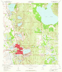 Download a high-resolution, GPS-compatible USGS topo map for Lake Wales, FL (1965 edition)