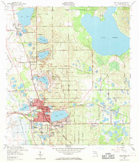 Download a high-resolution, GPS-compatible USGS topo map for Lake Wales, FL (1971 edition)