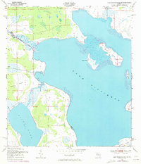 preview thumbnail of historical topo map of Osceola County, FL in 1952