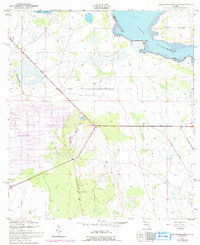 Download a high-resolution, GPS-compatible USGS topo map for Lake Weohyakapka SE, FL (1993 edition)
